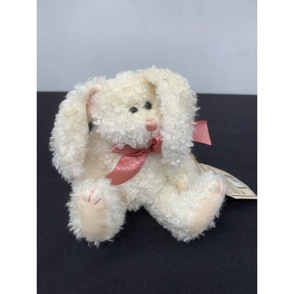 Boyds Bears & Friends Nataalie Nibblenose 7" Style # 5733000-01 White and Pink B - Picture 1 of 8